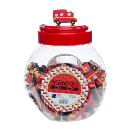6431 ERASER FIRETRUCK