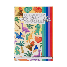 6871 COL BOOK L W STICKERSHEET DINOSAUR