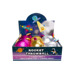 4886 PLUSH ROCKET BALL, SPACE