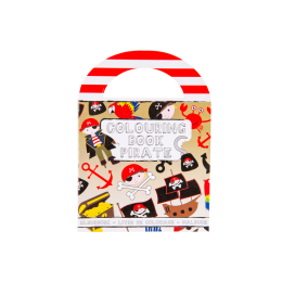 6861 COL BOOK W STICKERS S PIRATE