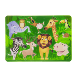 6533 STENCIL SET WILD ANIMALS