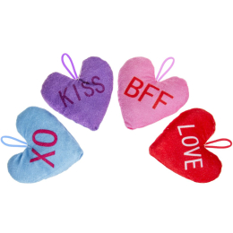 1760 PLUSH, VELVET, COOL HEART 4ASS