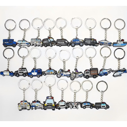 9885 KEYCHAIN POLICE