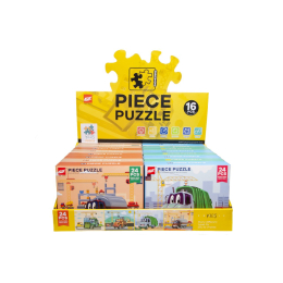 7386 24PCS PUZZLE VEHICLES