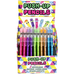 6436 PUSH PENCIL W ERASER