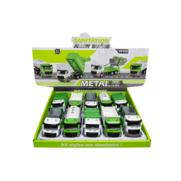 3257 DIECAST GARBAGE TRUCK ASSORTMENT