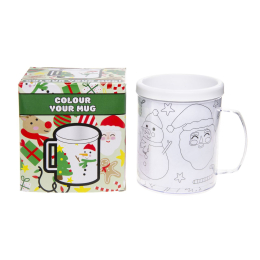 8215 COLOR YR OWN MUG CHRISTMAS