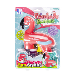 4138 FRICTION BUBBLE GUN FLAMINGO