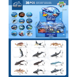 9031 SEA ANIMALS W CARD
