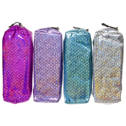 6512 PENCIL CASE MERMAID SCALES PP