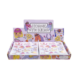 8555 STICKERS, HORSE DB