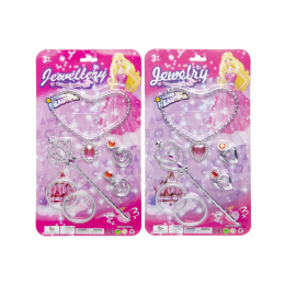 0072 PINK BEAUTY SET WITH STAFF & NECKLACE