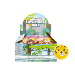 4862 WILD ANIMAL PU BALL S, SELFVENDING 63MM