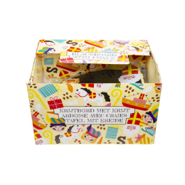 6391 BLACKBOARD W CHALK, SINTERKLAAS