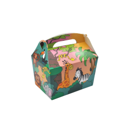 8837 PARTY/FOODBOX L, WILD ANIMALS