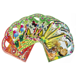 6848 COL BOOK 4ASS S W STICKERS S