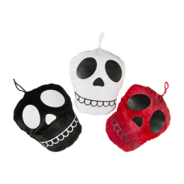 1728 PLUSH, SUPER SOFT, SKULL FACE 3ASS °