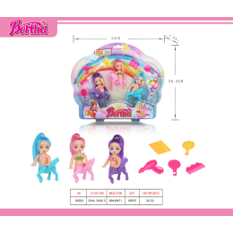 1148 3PCS CENTAUR DOLL WITH ACCESSOIRES DBC