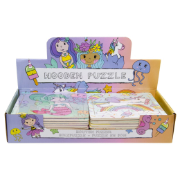 8100 WOODEN PUZZLE GIRL DESIGN °
