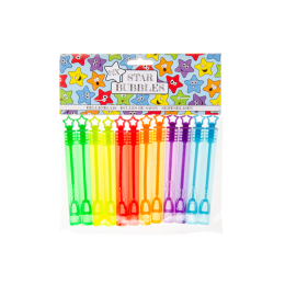 4983 12PCS TUBE BUBBLE, STARS