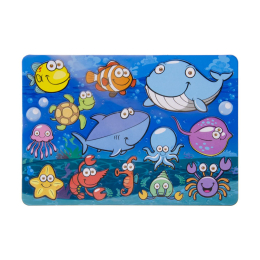 6534 STENCIL SET SEA ANIMALS