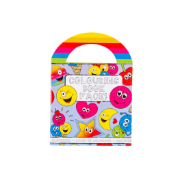 6864 COL BOOK W STICKERS S EMOTION FACE