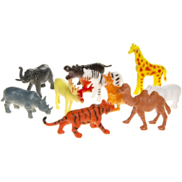 9586 WILD ANIMALS FIGURINES