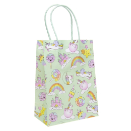 7420 PAPER GIFT BAG, UNICORN