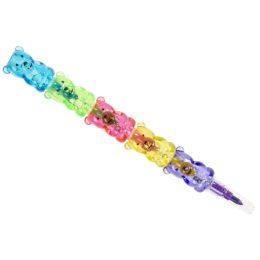 6053 PUSH COLORING PENCIL BEAR PPH