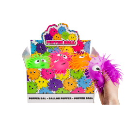 8380 PUFFER BALL W LAUGH FACE 13CM