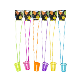 9609 SHOTGLASS W NECKLACE