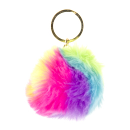 9848 KEYCHAIN RAINBOW BALL