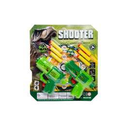 2277 2PCS SHOOTER GUNS DINO BC