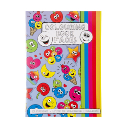 6870 COL BOOK L W STICKERSHEET EMOTION FACES