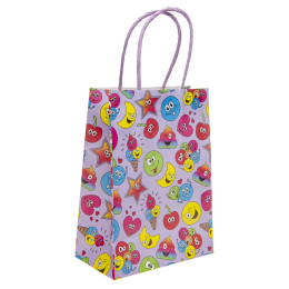 7427 PAPER GIFT BAG, EMOTION FACES