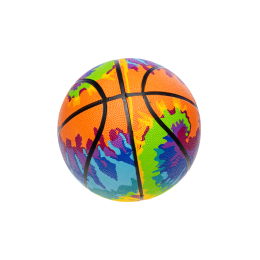4770 NO. 7 BASKETBALL WITH NET, DEFLATED, PAINT