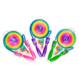 4365 RAINBOW JUMPING/SKIPPING ROPE