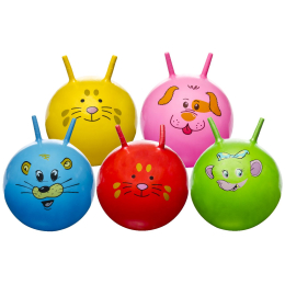 4755 46CM SKIPPY BALL ANIMAL FACE