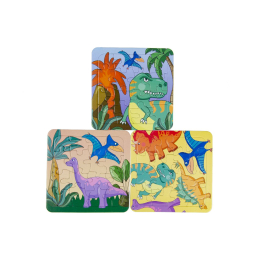 7360 3ASS PAPER PUZZLE DINOSAUR