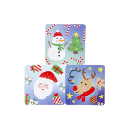 7365 3ASS PAPER PUZZLE CHRISTMAS