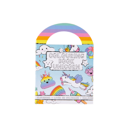 6862 COL BOOK W STICKERS S UNICORN