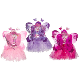 0634 WINGS & SKIRT W STAFF & TIARA °