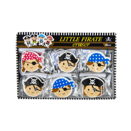 6471 PIRATE ERASER 1PC PP