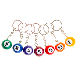 9946 KEYCHAIN BILLIARDS