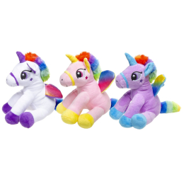 1825 PLUSH RAINBOW UNICORN