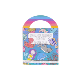 6868 COL BOOK W STICKERS S SEA ANIMALS