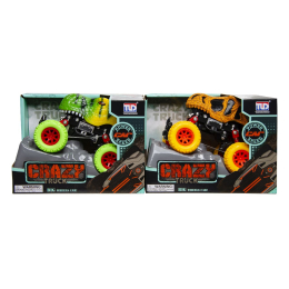 3211 PULL BACK CRAZY DINO TRUCK °°