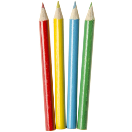 6050 4PCS COLORING PENCIL SHORT PP