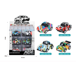 3077 DIECAST GRAFFITI CAR