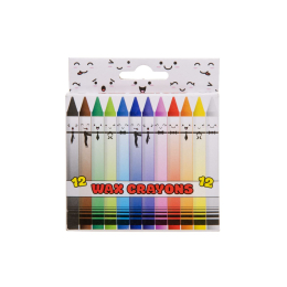 6031 WAX CRAYONS 12PCS